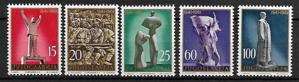 SZTUKA JUGOSŁAWIA MI.952-956**
