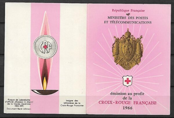 CZERWONY KRZYŻ FRANCJA MI.1568-1569**ZESZYCIK - obrazek 2