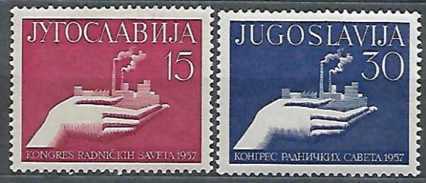 PRZEMYSŁ JUGOSŁAWIA MI.821-822**