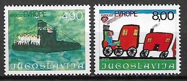 EUROPA JUGOSŁAWIA MI.1664-1665**