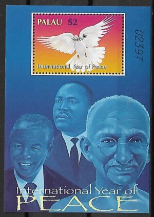 MIĘDZYNARODOWY DZIEŃ POKOJU PALAU MI.BL.180**