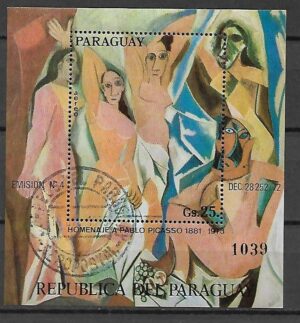 PABLO PICASSO PARAGWAJ MI.BL.213**