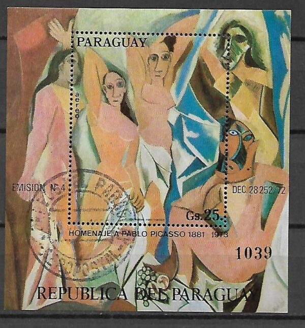 PABLO PICASSO PARAGWAJ MI.BL.213**