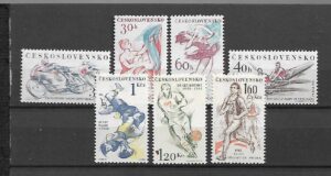 SPORT CZECHOSŁOWACJA MI.1244-1250**