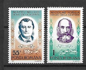 SŁAWNI LUDZIE RUMUNIA MI.2999-3000**