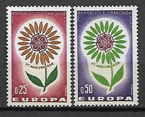 EUROPA CEPT FRANCJA MI.1490-1491**