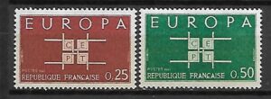 EUROPA CEPT FRANCJA MI.1450-1451**