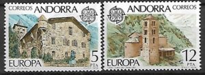 EUROPA CEPT ANDORRA HISZPAŃSKA MI.115-116**
