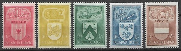 HERBY BELGIA MI.776-780**