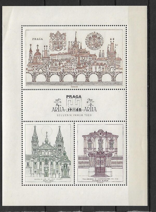 ARCHITEKTURA CZECHOSŁOWACJA 1968ROK