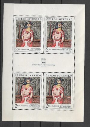 MALARSTWO CZECHOSŁOWACJA MI.ARK.1796**