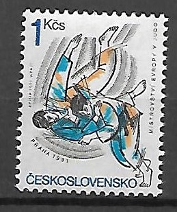 JUDO CZECHOSŁOWACJA MI.3075**