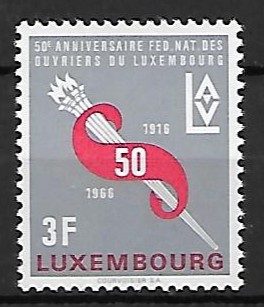 ROCZNICA LUXEMBURG MI.723**