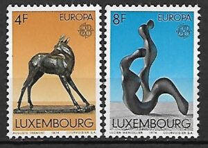 EUROPA CEPT LUXEMBURG MI.882-883**