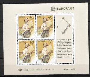 EUROPA CEPT PORTUGALIA MI.BL.47**
