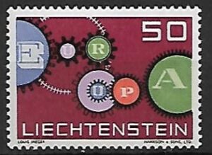 EUROPA LIECHTENSTEIN MI.414**
