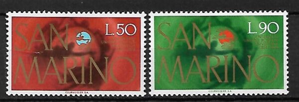ROCZNICA SAN MARINO MI.1075-1076**