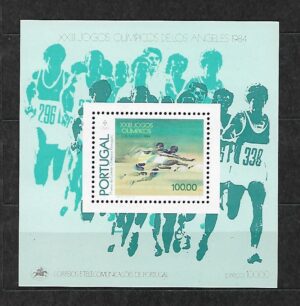 OLIMPIADA LETNIA PORTUGALIA MI.BL.45**