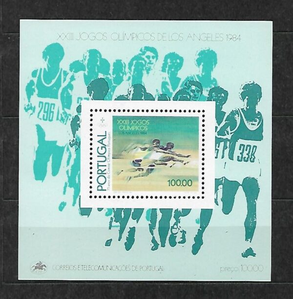 OLIMPIADA LETNIA PORTUGALIA MI.BL.45**