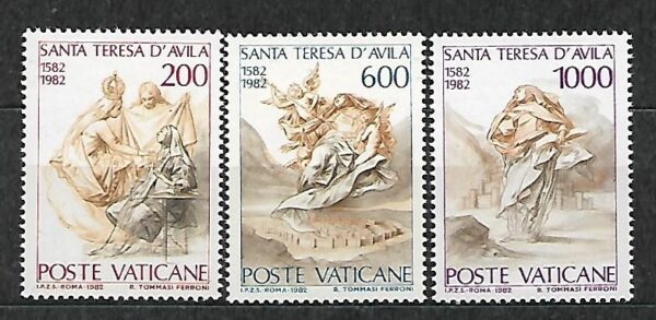 SZTUKA WATYKAN MI.808-810**