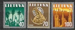 RELIGIA ODZYSKANIE NIEPODLEGŁOŚC  LITWA MI.474-476**