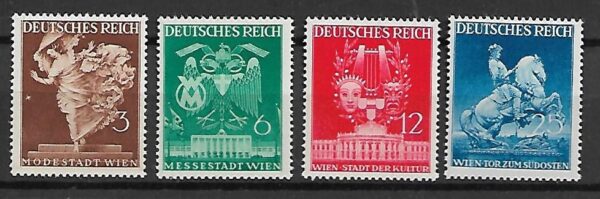 SZTUKA NIEMCY RZESZA  MI.768-771**