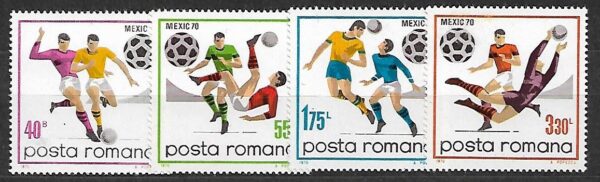 MUNDIAL RUMUNIA MI.2842-2845**