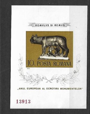 EUROPA RUMUNIA MI.BL.122**