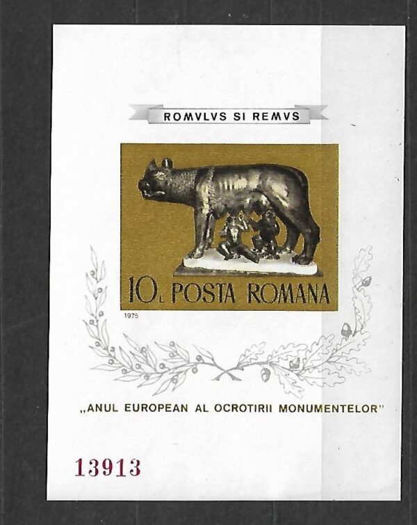 EUROPA RUMUNIA MI.BL.122**