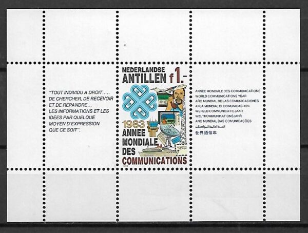 TELEKOMUNIKACJA ANTYLLE HOLENDERSKIE MI.BL.24**
