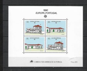 EUROPA CEPT PORTUGALIA MI.BL.71**