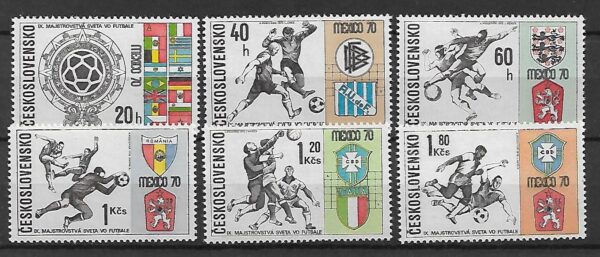 MUNDIAL CZECHOSŁOWACJA MI.1958-1963**