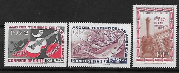 TURYSTYKA CHILE MI.784-786**