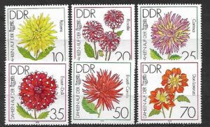 KWIATY DDR MI.2435-2440**