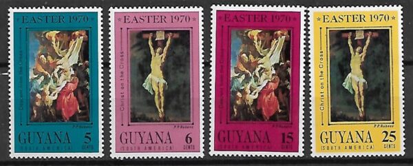 WIELKANOC GUJANA MI.372-375**