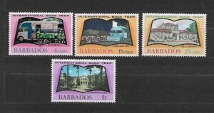 MIĘDZYNARODOWY DZIEŃ KSIĄŻKI BARBADOS MI.345-348**