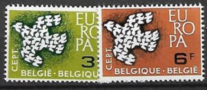 EUROPA CEPT BELGIA MI.1253-1254**