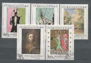 MALARSTWO CZECHOSŁOWACJA MI.1748-1752