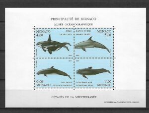 FAUNA MORSKA MONAKO MI.BL.62**