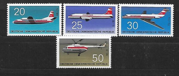 LOTNICTWO DDR MI.1524-1527**