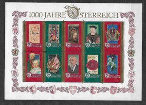 ROCZNICA AUSTRIA MI.BL.12**