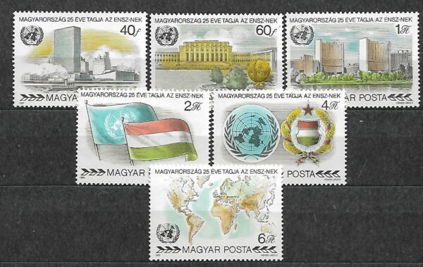 ONZ WĘGRY MI.3461-3466**