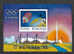 OLIMPIADA LETNIA RUMUNIA MI.BL.98**