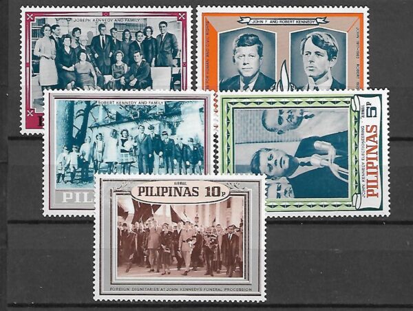 J.F.KENNEDY FILIPINY MI.IX-XIIIA**