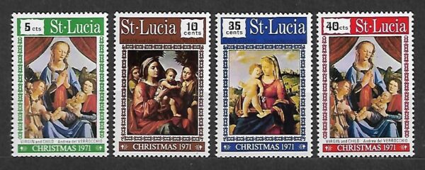 BOŻE NARODZENIE ST.LUCIA MI.296-299**