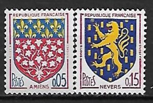 HERBY FRANCJA MI.1406-1407**
