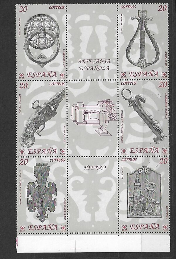 SZTUKA HISZPANIA MI.2940-2945**