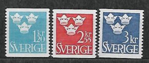 ROCZNICA SZWECJA MI.525-527**