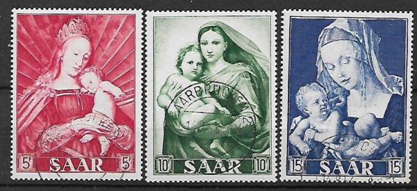 MADONNY NIEMCY SAARA MI.351-353 KASOWANE