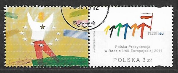 FI.4376  PRZYWIESZKA Z LEWEJ STRONY KASOWANY